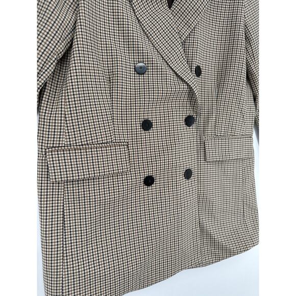 Joie blazer brown tan size M - Picture 3 of 11